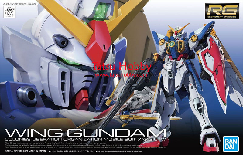 RG Wing Gundam (TV ver) - Click Image to Close