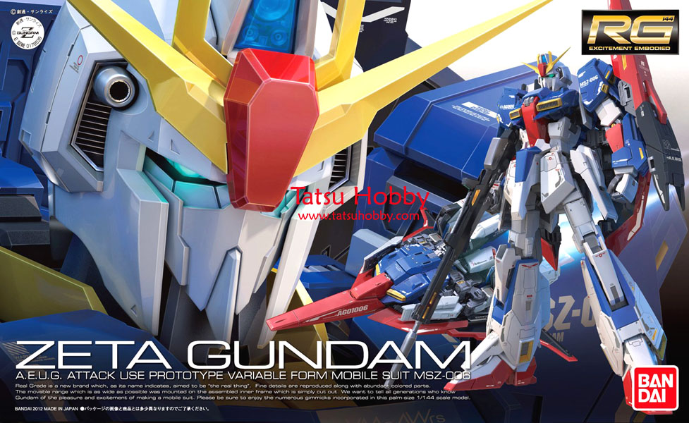 RG Zeta Gundam - Click Image to Close