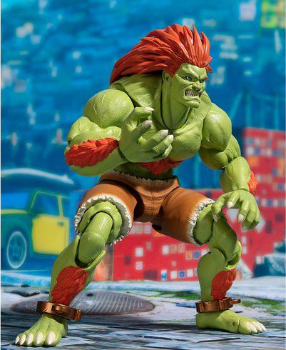 SH Figuarts Street Fighter: Blanka - Click Image to Close