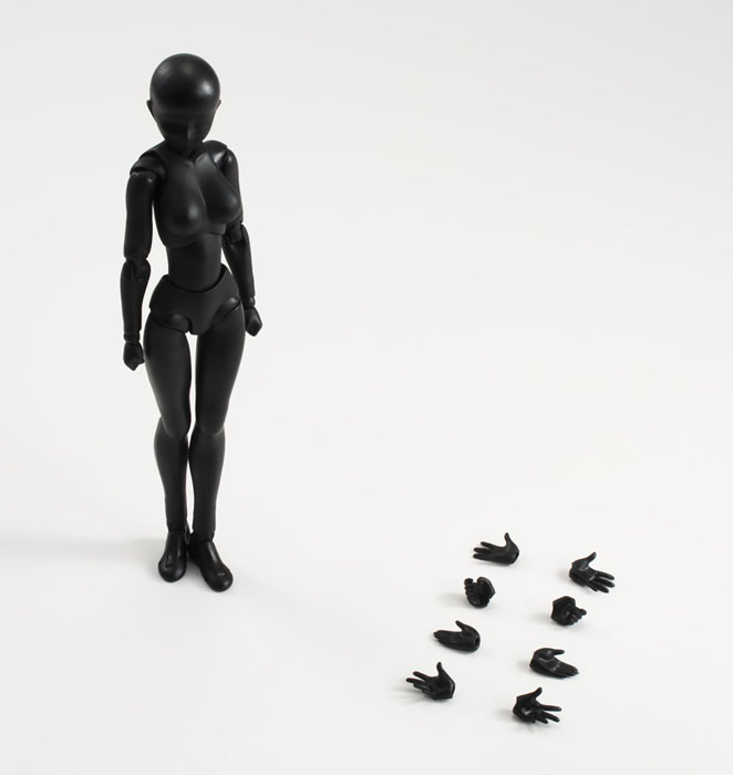 SH Figuarts Woman (Solid Black Color ver) - Click Image to Close