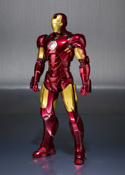 SH Figuarts Iron Man Mk IV & Hall of Armor Set - Click Image to Close