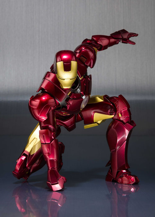 SH Figuarts Iron Man Mk IV & Hall of Armor Set - Click Image to Close