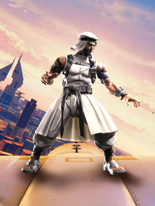 SH Figuarts Street Fighter: Rashid - Click Image to Close