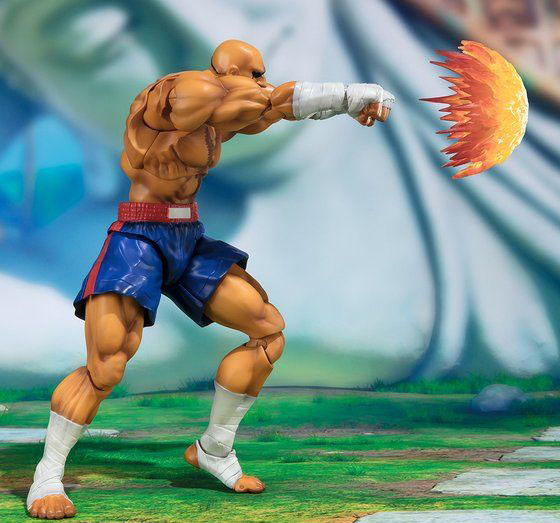 SH Figuarts Street Fighter: Sagat - Click Image to Close