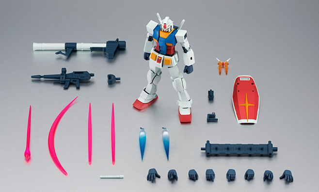 Robot Spirits / Damashii RX-78-2 Gundam A.N.I.M.E ver - Click Image to Close
