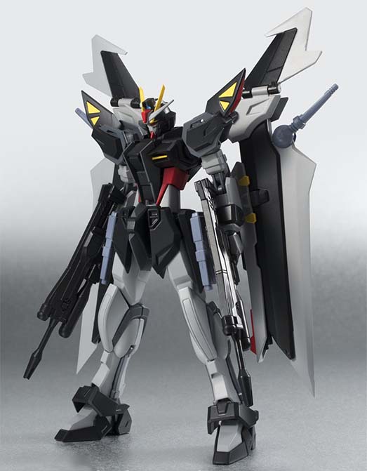 Robot Spirits / Damashii Strike Noir Gundam - Click Image to Close