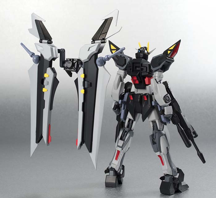 Robot Spirits / Damashii Strike Noir Gundam - Click Image to Close