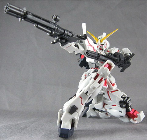 Robot Spirits / Damashii Unicorn Gundam Destroy Mode Full Action - Click Image to Close