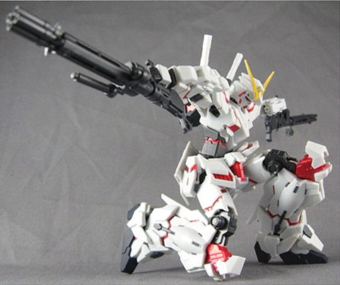 Robot Spirits / Damashii Unicorn Gundam Destroy Mode Full Action - Click Image to Close
