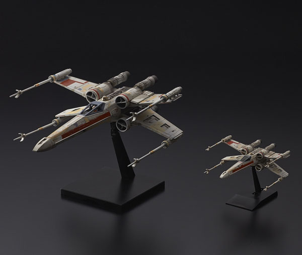 1/72 & 1/144 Red Squadron X-Wing Starfighter Set - Click Image to Close