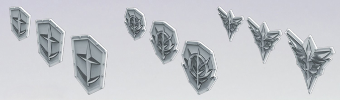 Non Scale Builders' Parts: MS Emblem Relief - Click Image to Close