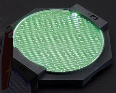 Light Up Action Base Plate Green Color - Click Image to Close