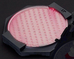Light Up Action Base Plate Red Color - Click Image to Close
