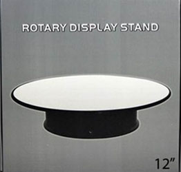 12" Rotating Display Stand