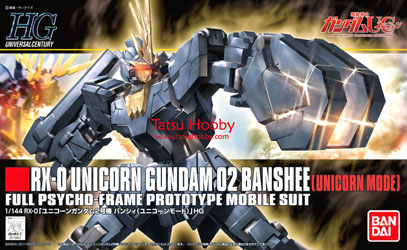 HGUC Unicorn Gundam Unit 02: Banshee Unicorn Mode